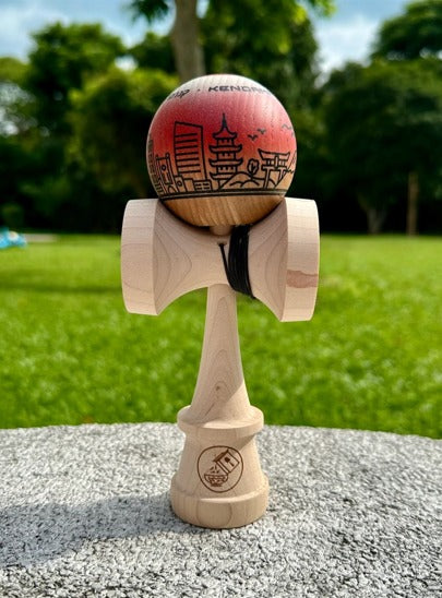 Cereal X Rihno Clear Tama - Premium Kendama